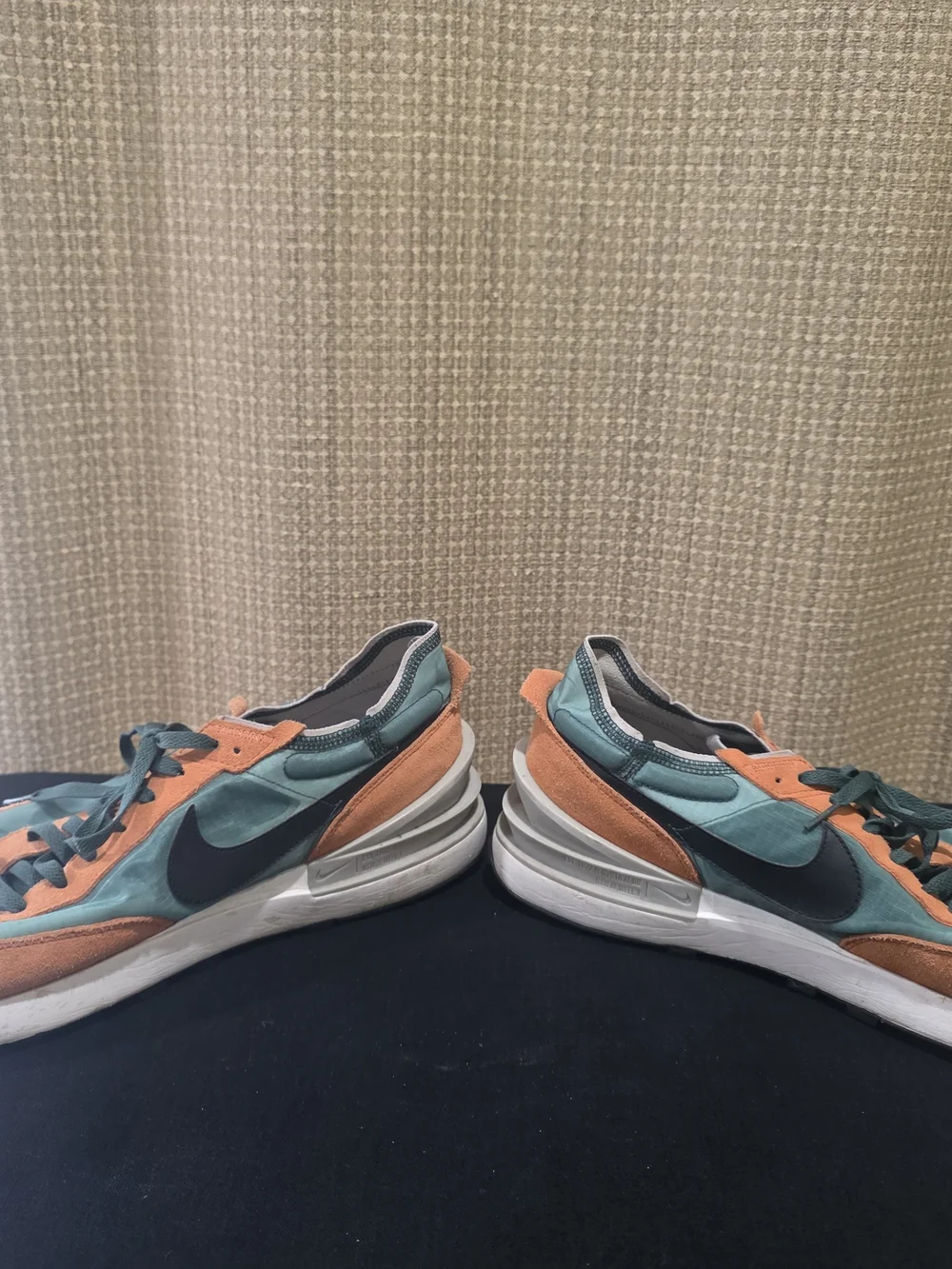 Nike Men’s Running Sneakers in Teal and Orange